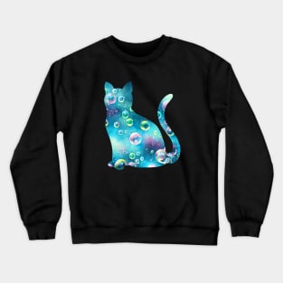 Bubble Cat Crewneck Sweatshirt